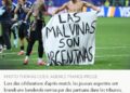 International : Londres réclame une enquête de la FIFA contre l&rsquo;Argentine après une banderole sur les Malouines.