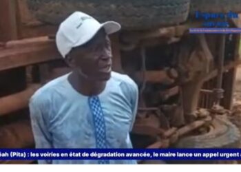 Pita: Sangareah Le Maire de commune rurale evoque une localité confrontée à un enclavement très avancé.